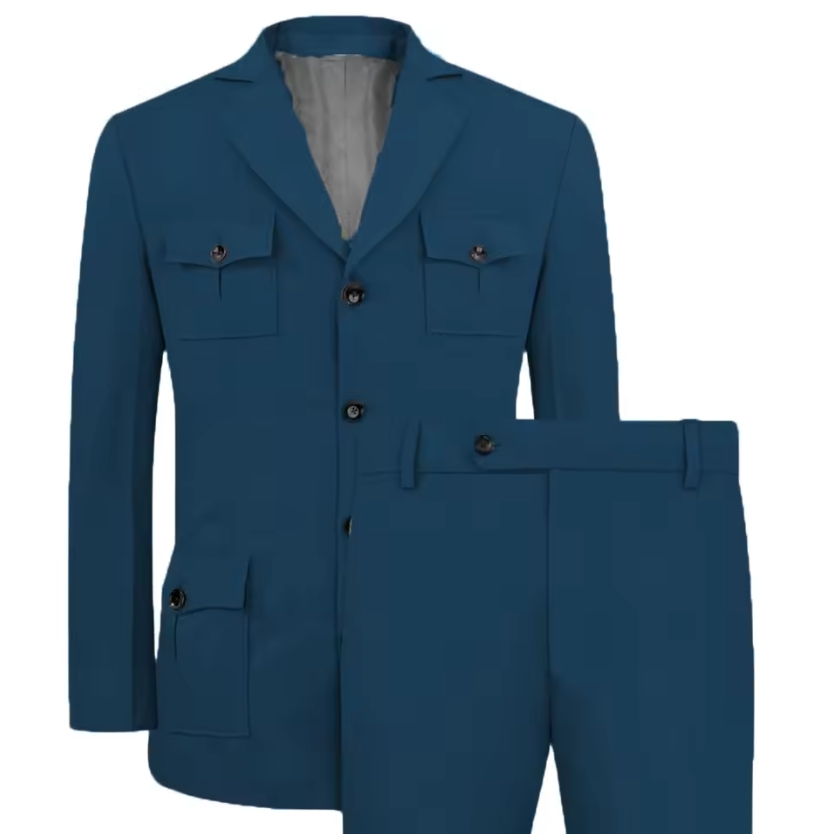 Men's Suits Jakcet Casual Khak - Khaki Formal Wear Men review and price