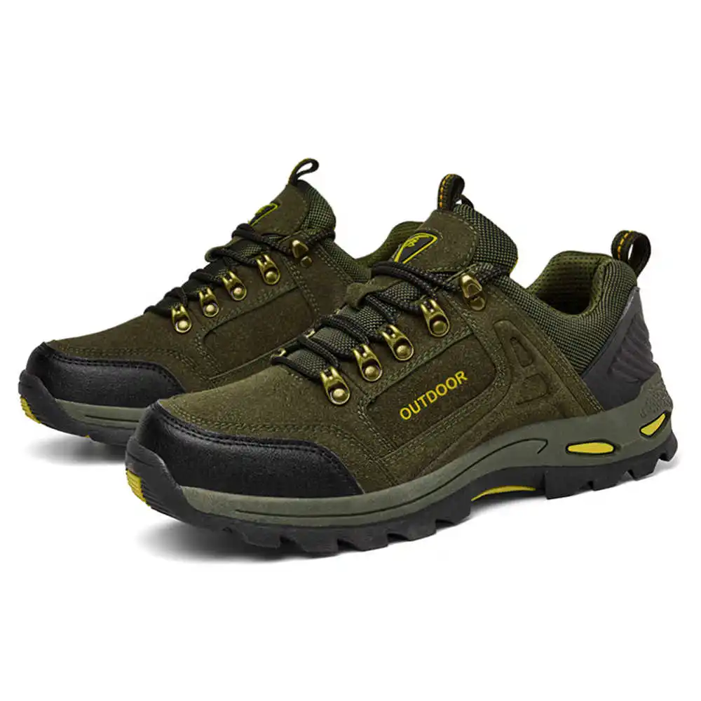 Non-slip Lace Up Hiking Tennis - Formal Upper Wear Men review and price