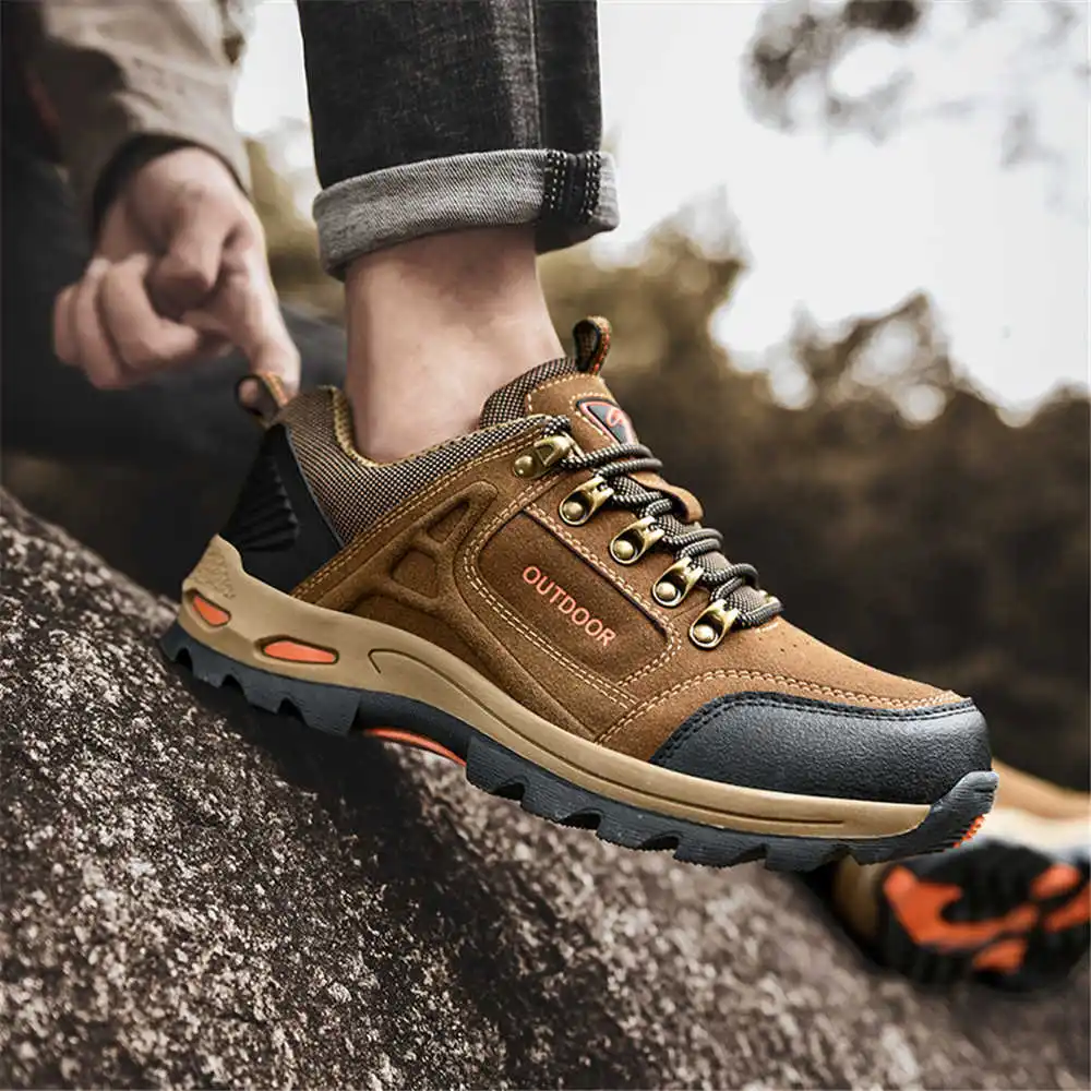 Non-slip Lace Up Hiking Tennis - Formal Upper Wear Men review and price