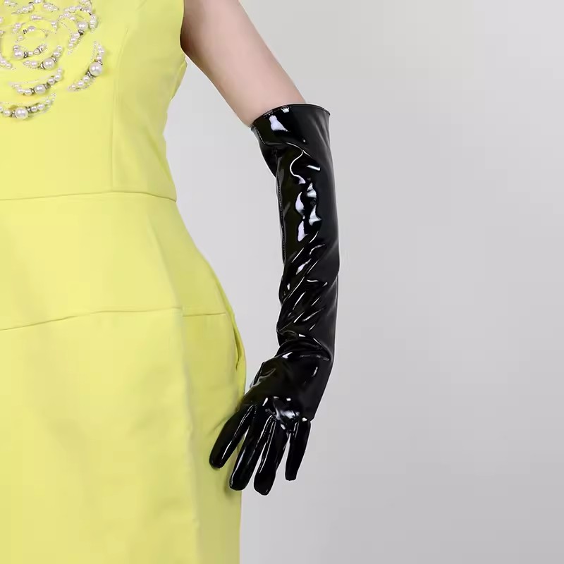 Women's Fashion Patent Black P - Formal Glove Leather review and price