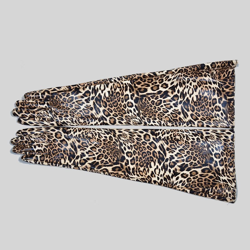 Women's Runway Fashion Leopard - Formal Glove Leather review and price